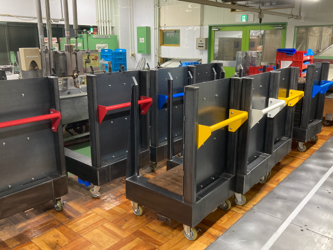 高さや長さなどが異なる型を扱えます