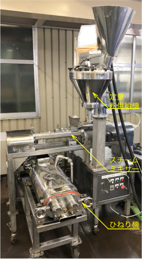 スチームミキサー概略説明図